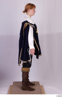  Photos Woman in guard Dress 1 Decorated dress a poses musketeer dress whole body 0007.jpg